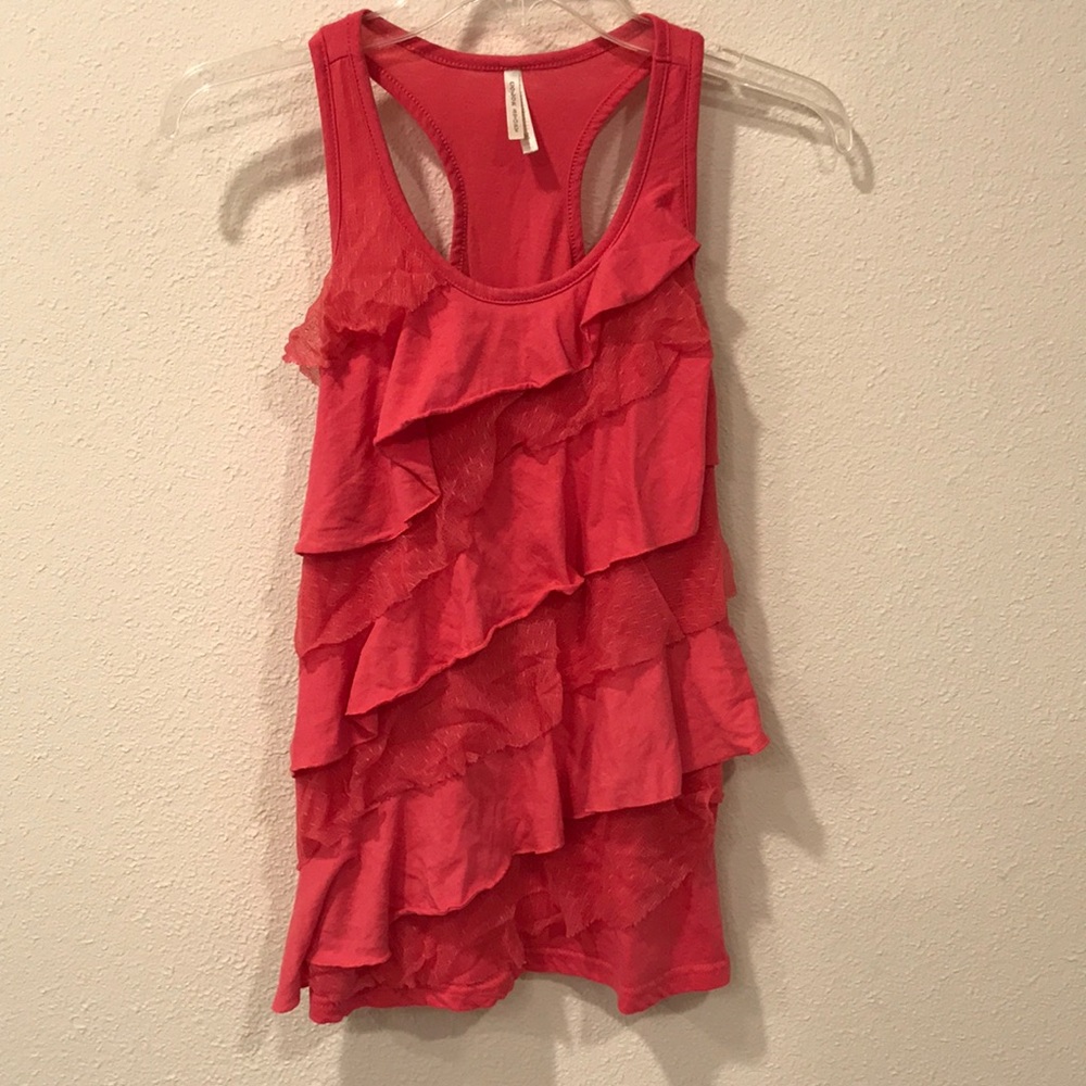 Pink tank top